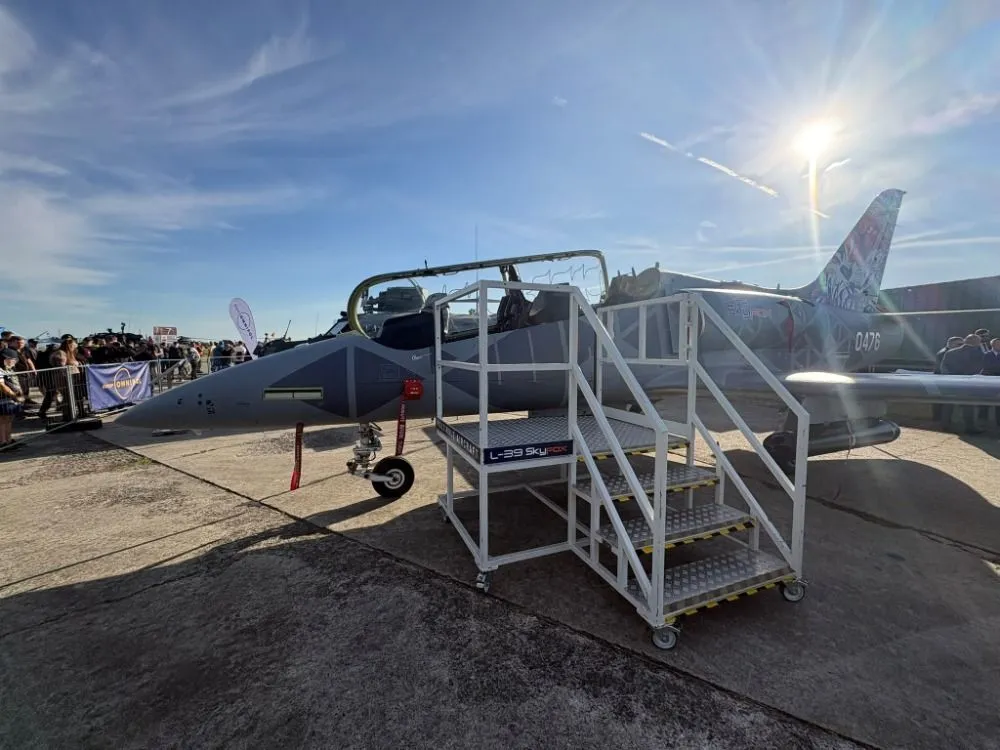 Демонстрация L-39NG Skyfox в конфигурации Drone Hunter. Сентябрь 2026 года.