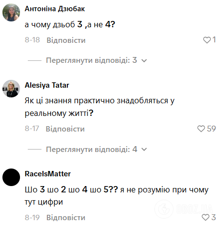Ответы людей