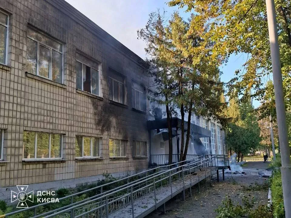 Последствия обстрела со стороны РФ.