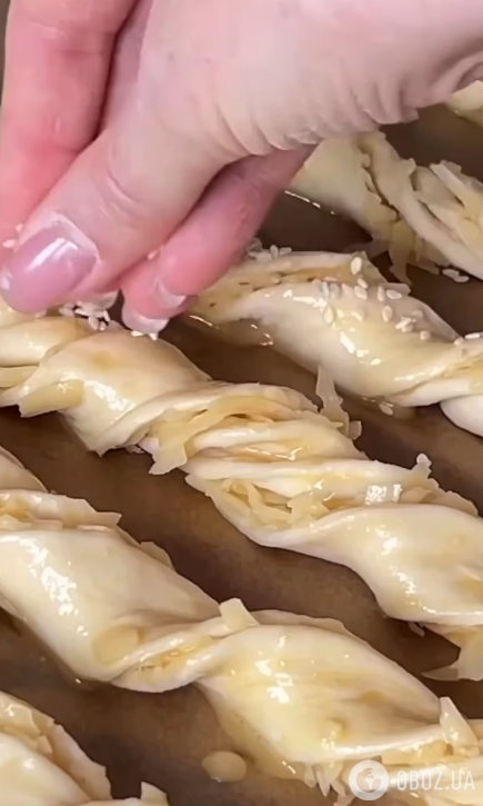 Добавляем кунжут