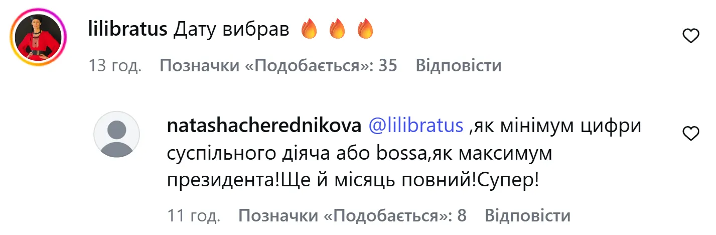 Реакція мережі.