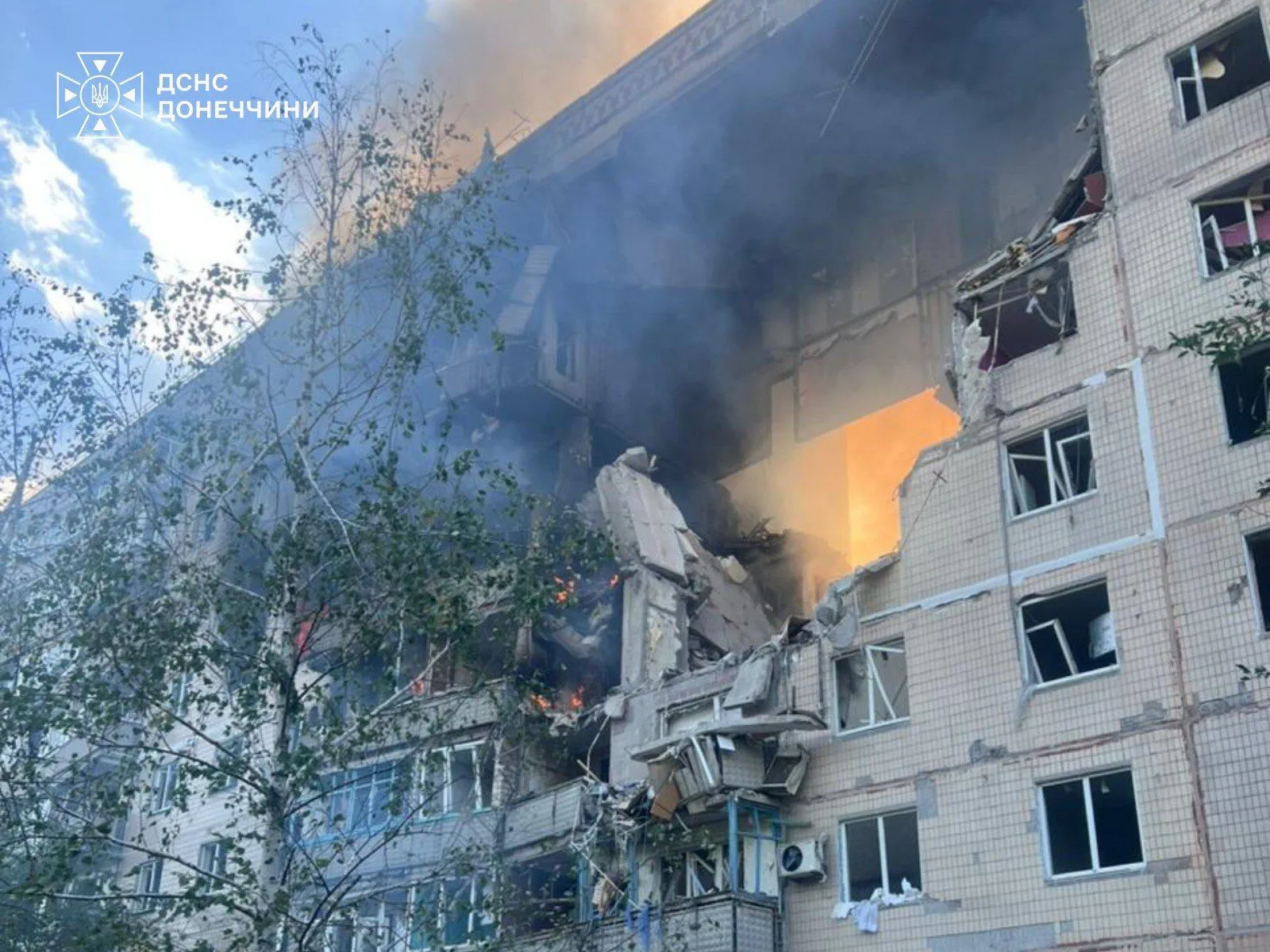 Наслідки обстрілів.