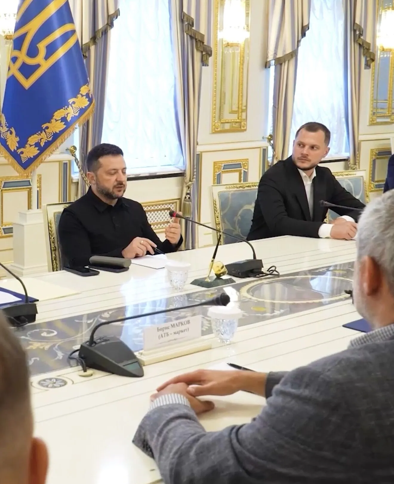 Встреча главы государства с представителями бизнеса.
