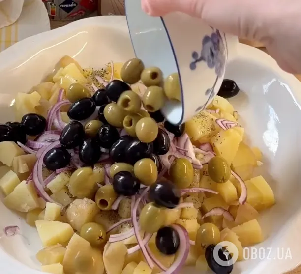 Ингредиенты для салата