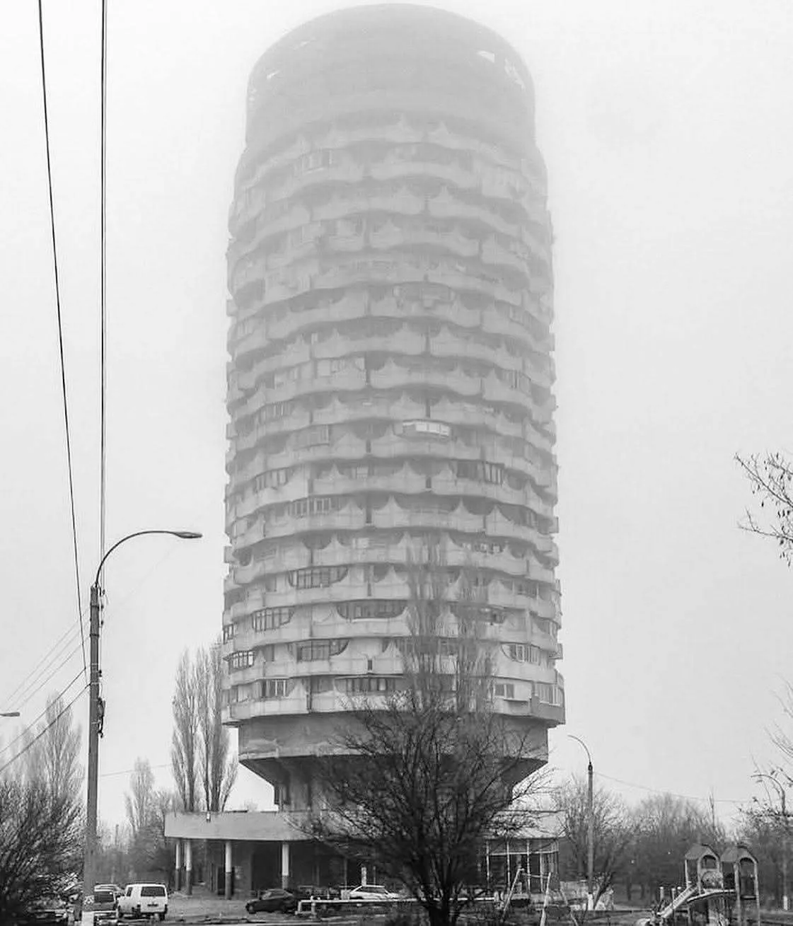 Небоскреб в Кишиневе.