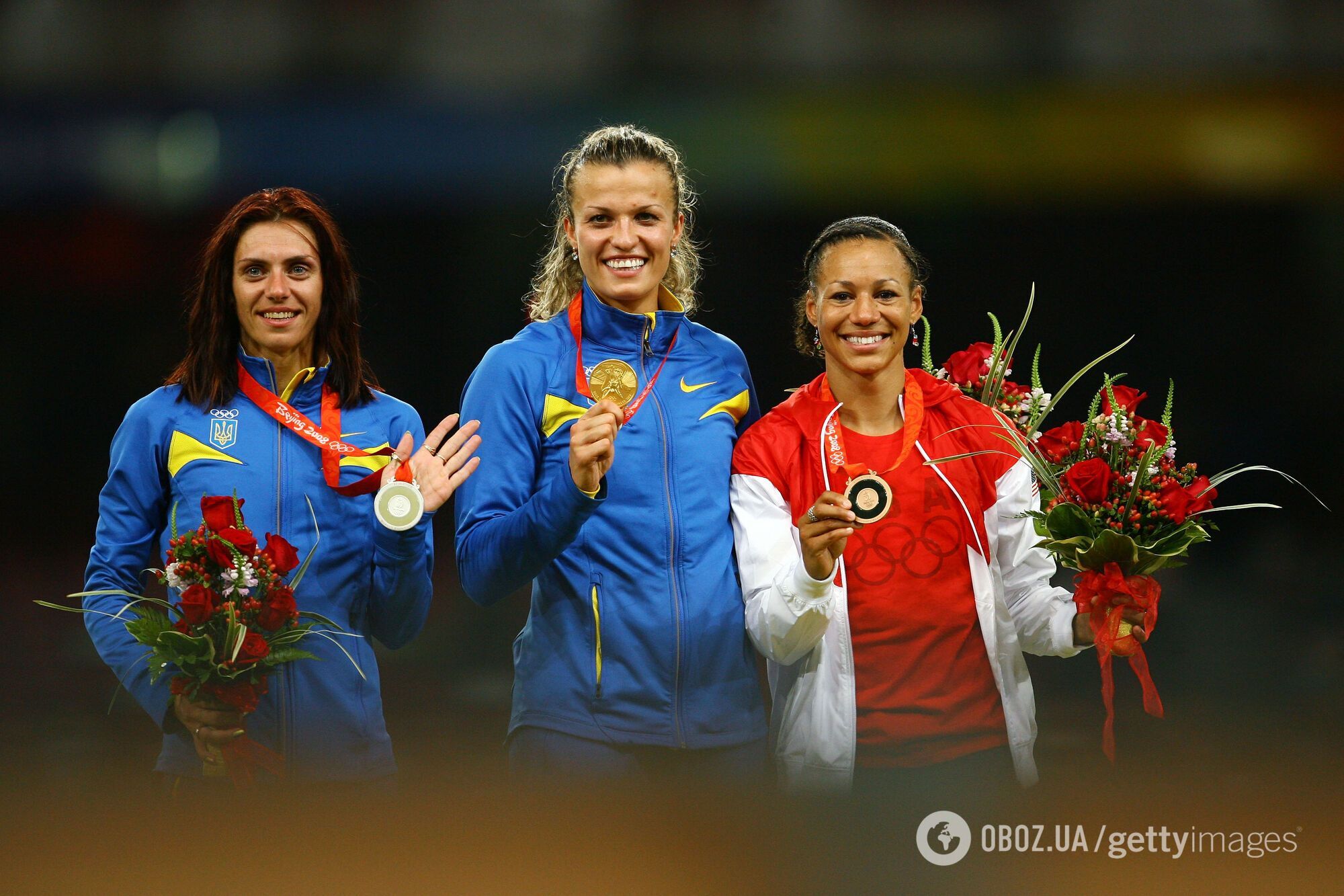 Наталія Добринська і Людмила Блонська з олімпійськими нагородами.