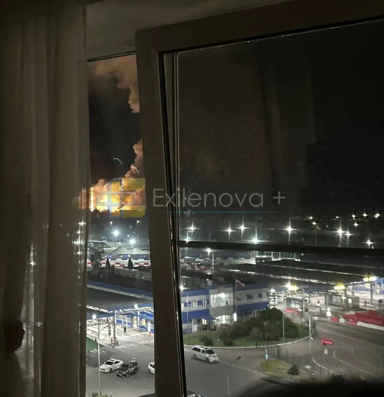 В Сочі пожежа і детонація