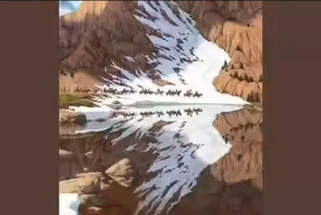 Оптическая иллюзия.