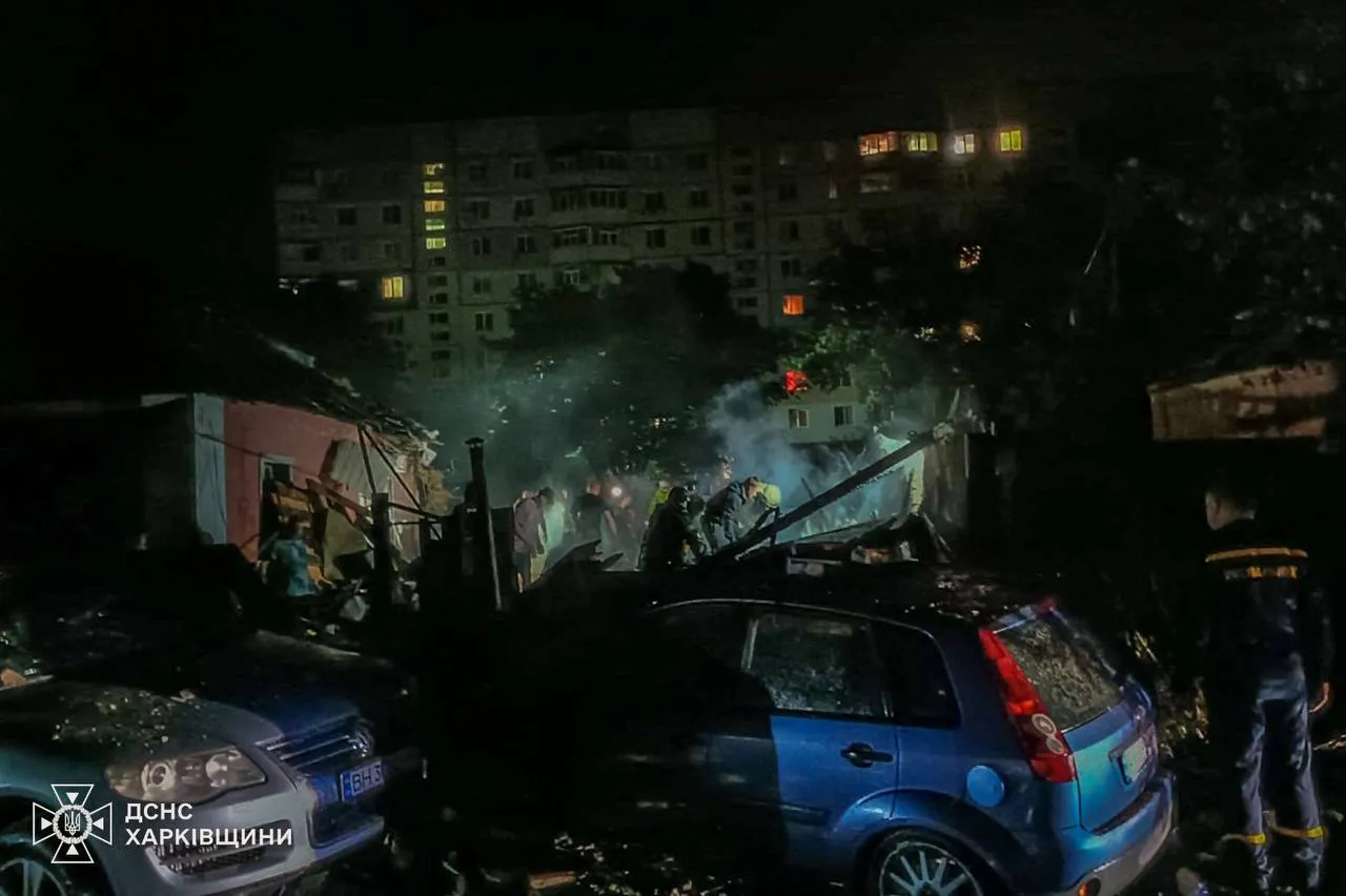 Попадание в Чугуеве.
