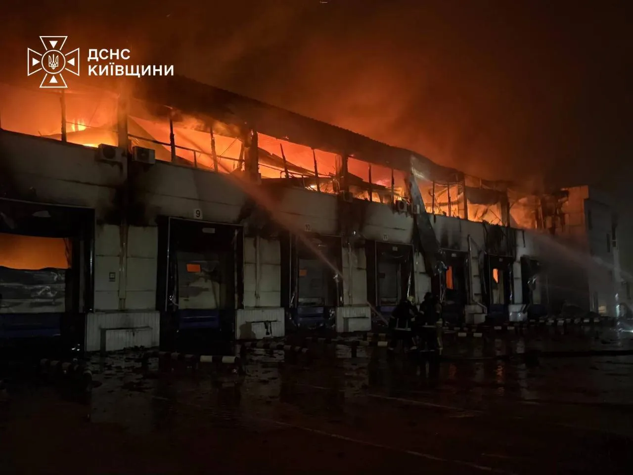 Последствия российских атак в Киевской области