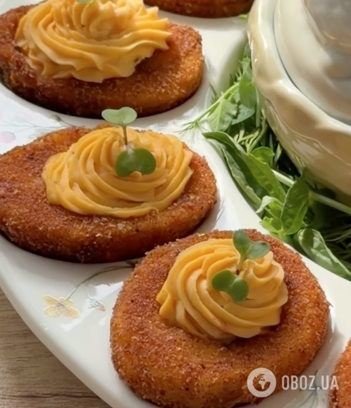 Готовые яйца в кляре
