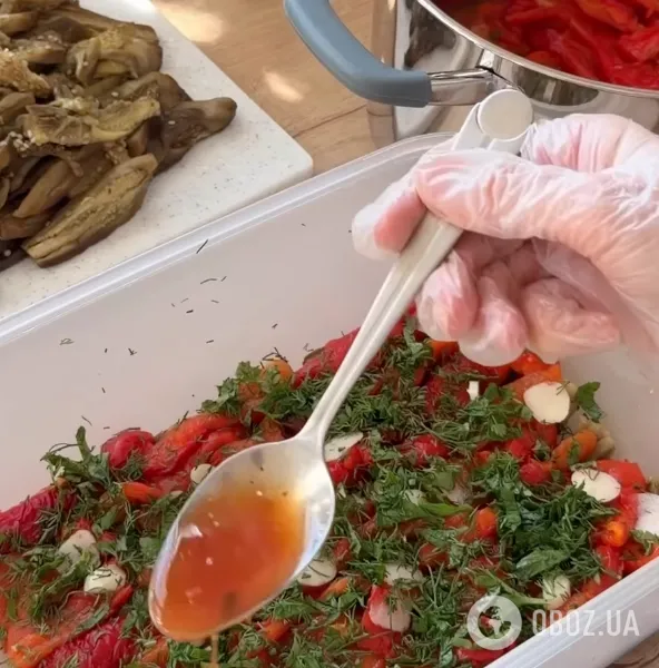 Маринад для овощей