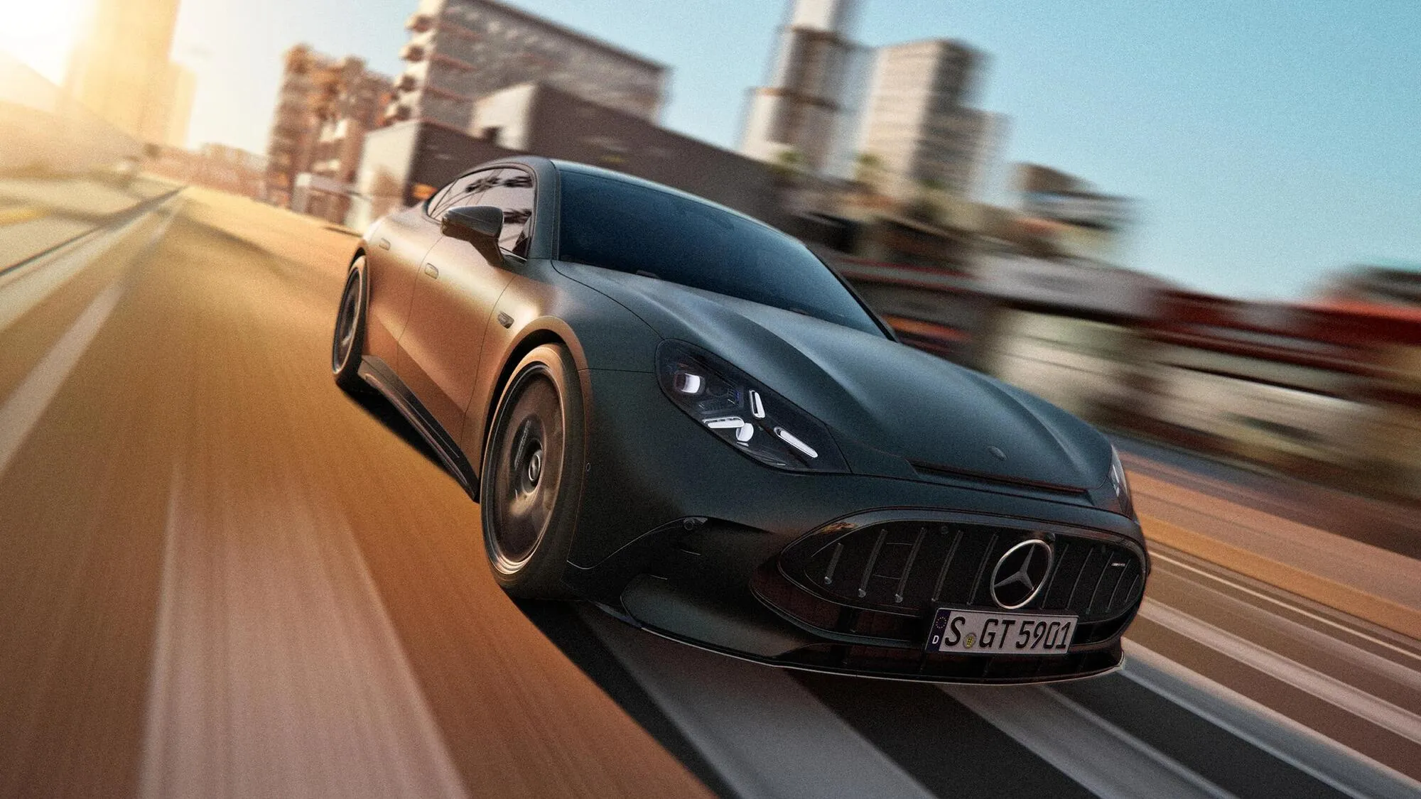 Mercedes-AMG GT 4-Door Coupé.