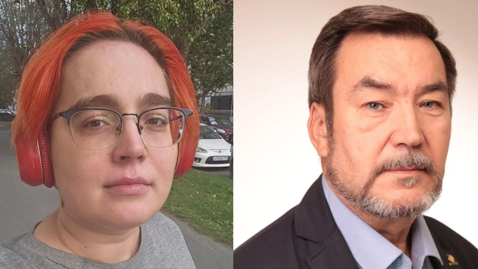 Шана Огней та Володимир Собянін.