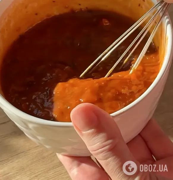 Соус для блюда