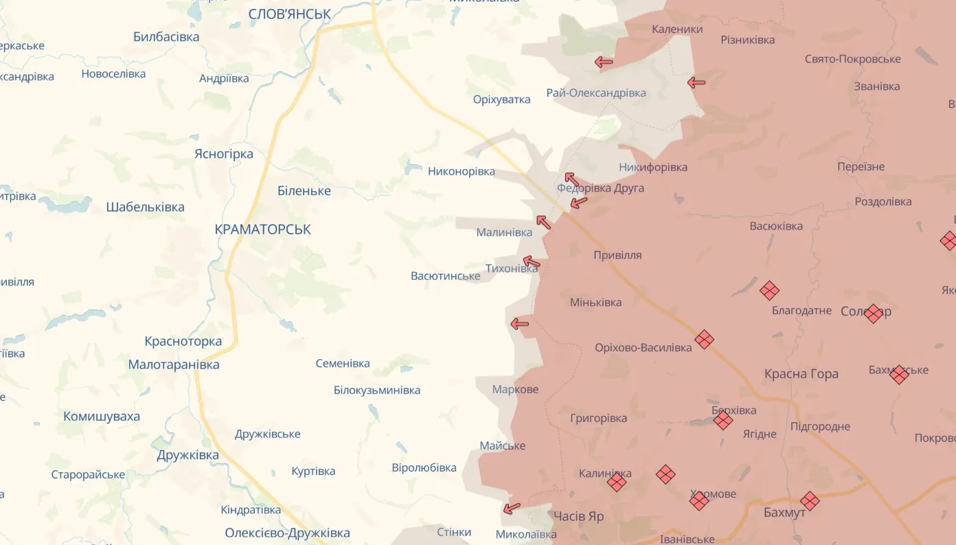 Краматорський напрямок.