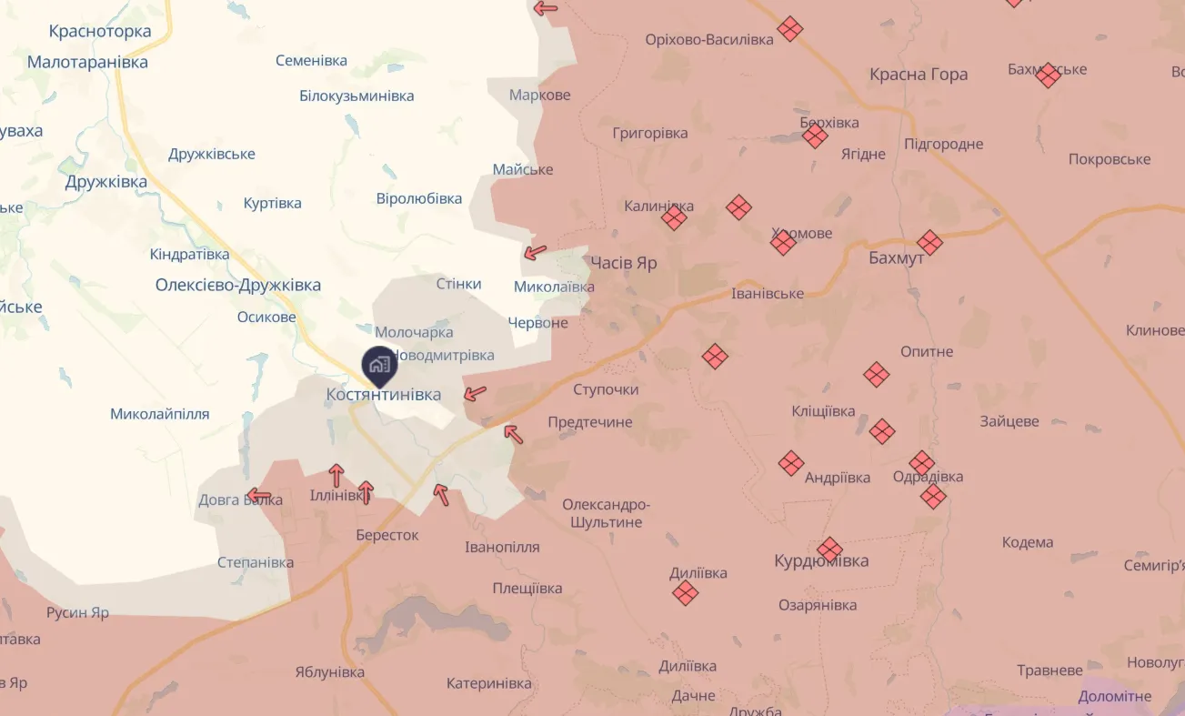 Костянтинівський напрямок.