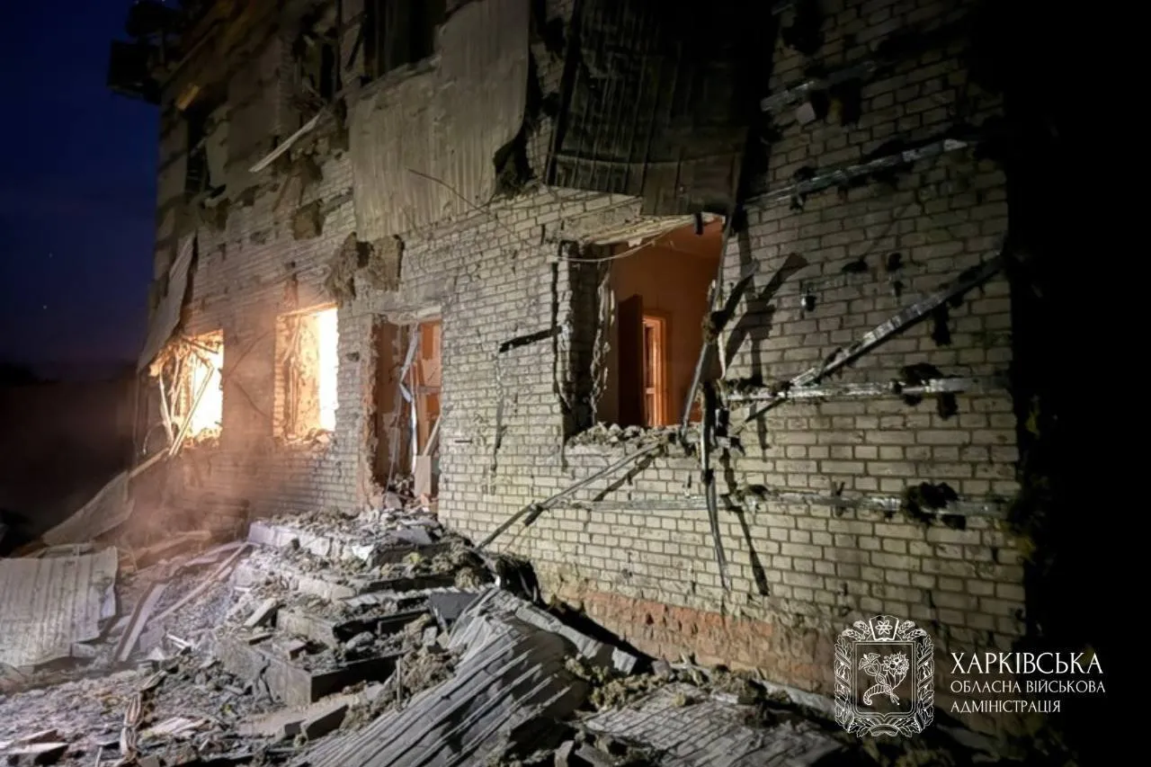 Пошкоджені будинки.
