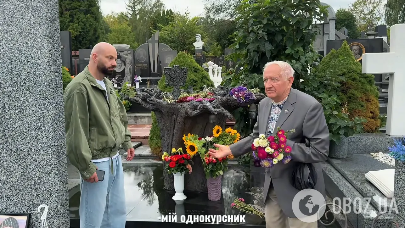 Василий Неволов рассказал о символике могилы Богдана Ступки