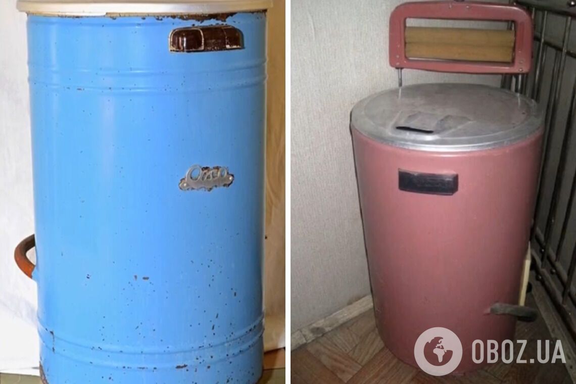 Пральна машина часів СРСР.
