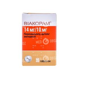 Виакорам 14 Мг/10 Мг