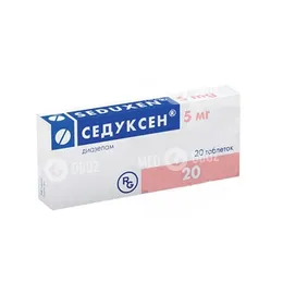 Седуксен - Инструкция, Состав, Аналоги, Показания, Дозировка.