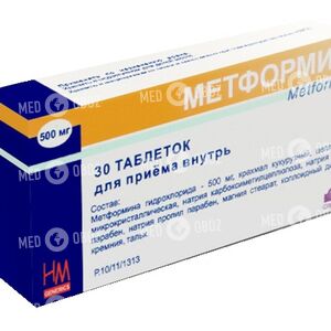 Метформин Индар