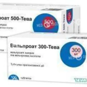 Вальпроат 300-Тева