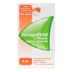 Никоретте Со Вкусом Свежих Фруктов