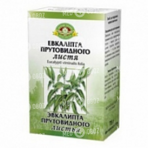 Эвкалипта Прутьевидного Листья