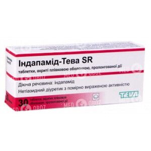 Индапамид-Тева Sr