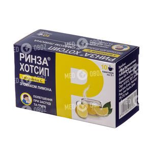 Ринза Хотсип с Витамином С со Вкусом Лимона