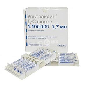 Ультракаин Д-С Форте