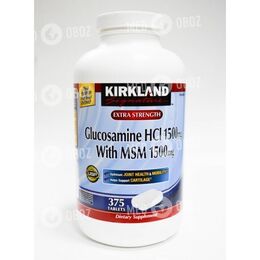 Глюкозамин Гидрохлорид+МСМ т. м. Kirkland