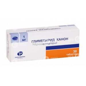 Глимепирид Канон 1 мг