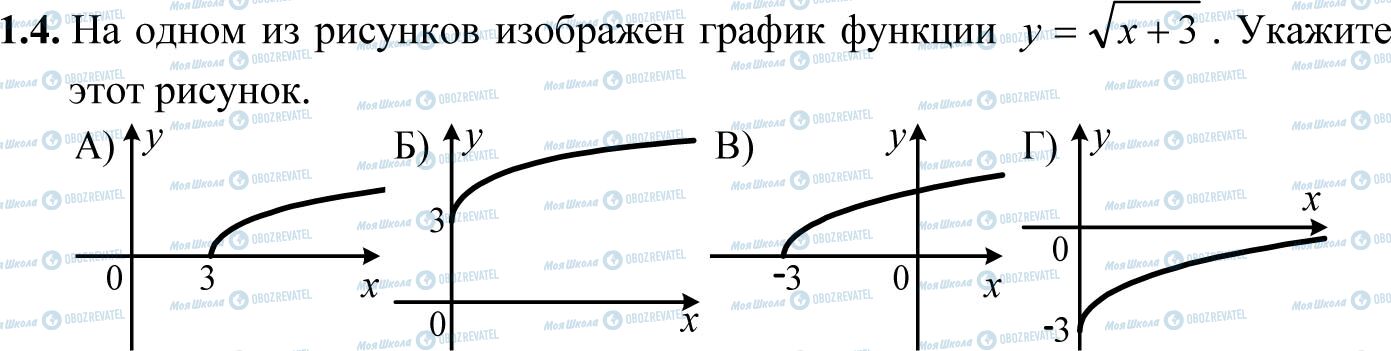 ДПА Математика 11 класс страница 1.4