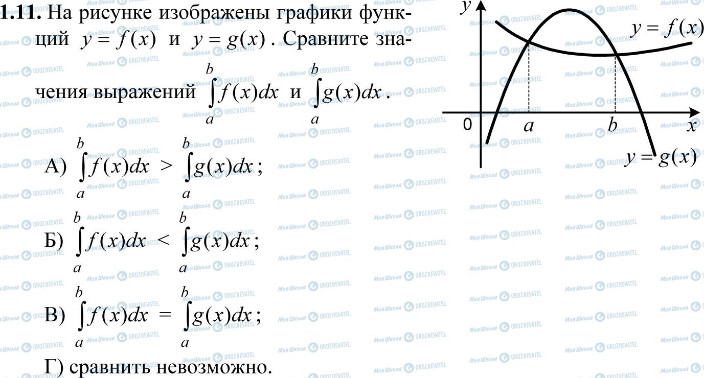 ДПА Математика 11 клас сторінка 1.11