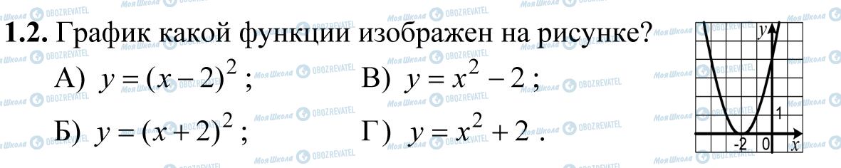 ДПА Математика 11 клас сторінка 1.2