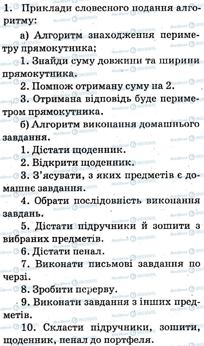 ГДЗ Інформатика 6 клас сторінка 1