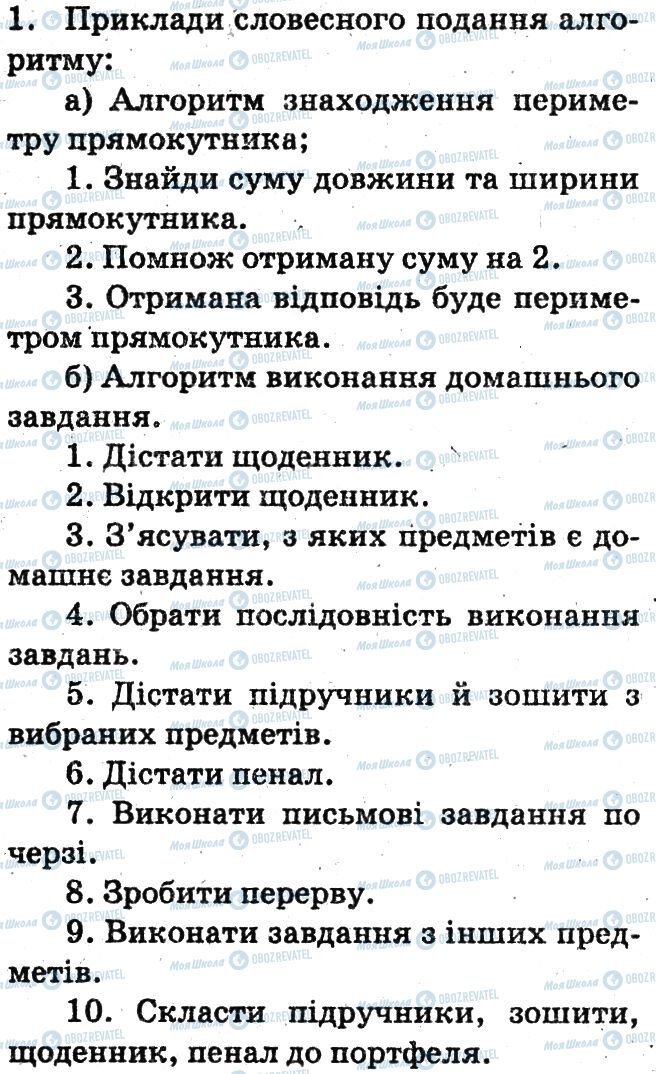 ГДЗ Інформатика 6 клас сторінка 1