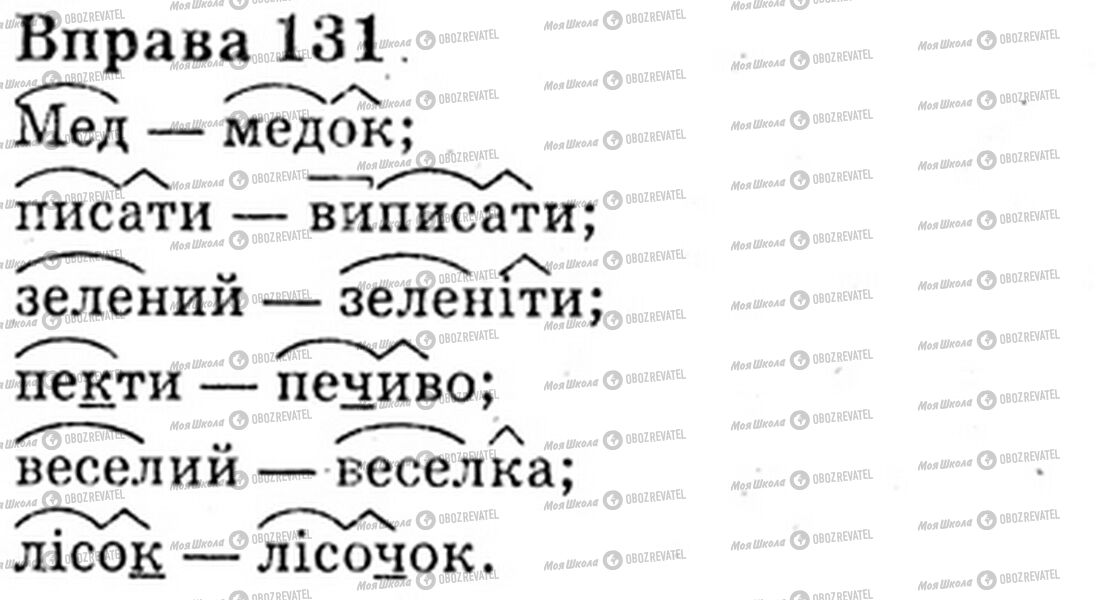 ГДЗ Українська мова 6 клас сторінка Bnp.131