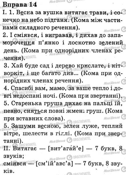ГДЗ Укр мова 6 класс страница Bnp.14