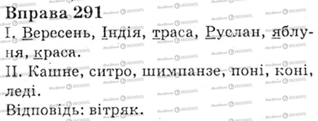ГДЗ Укр мова 6 класс страница Bnp.291