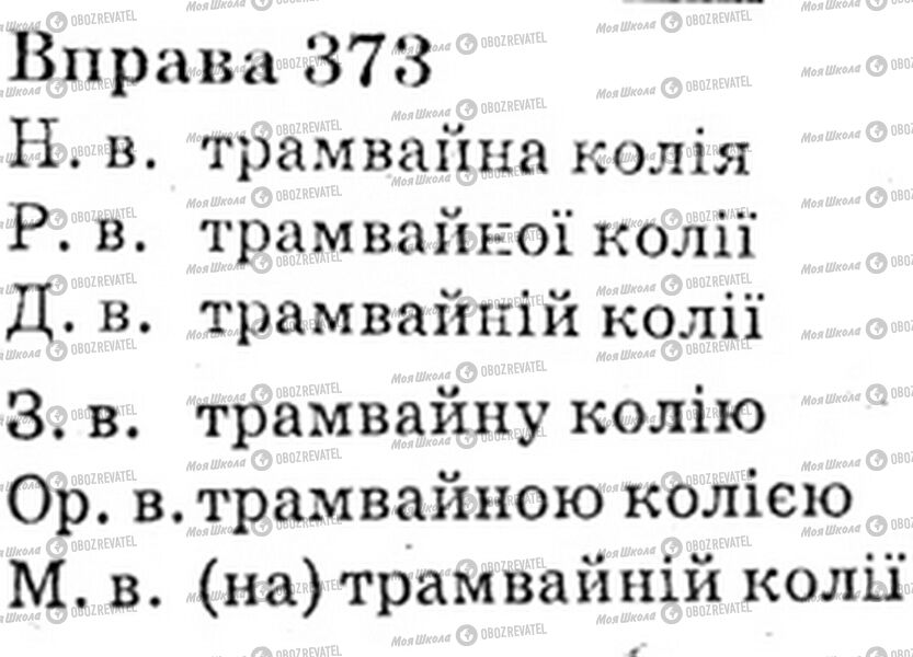 ГДЗ Укр мова 6 класс страница Bnp.373