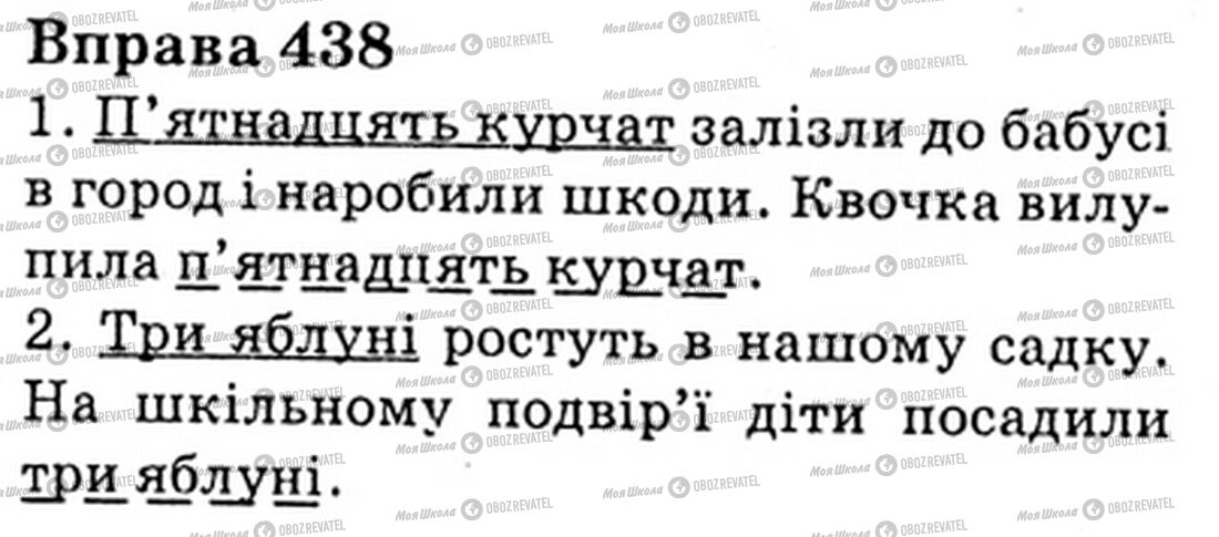 ГДЗ Укр мова 6 класс страница Bnp.438