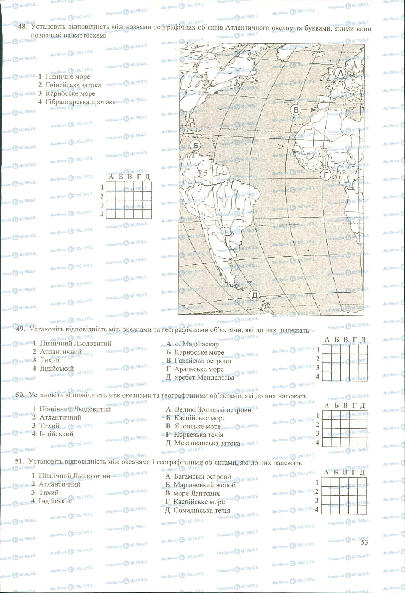 ЗНО Географія 11 клас сторінка 48-51