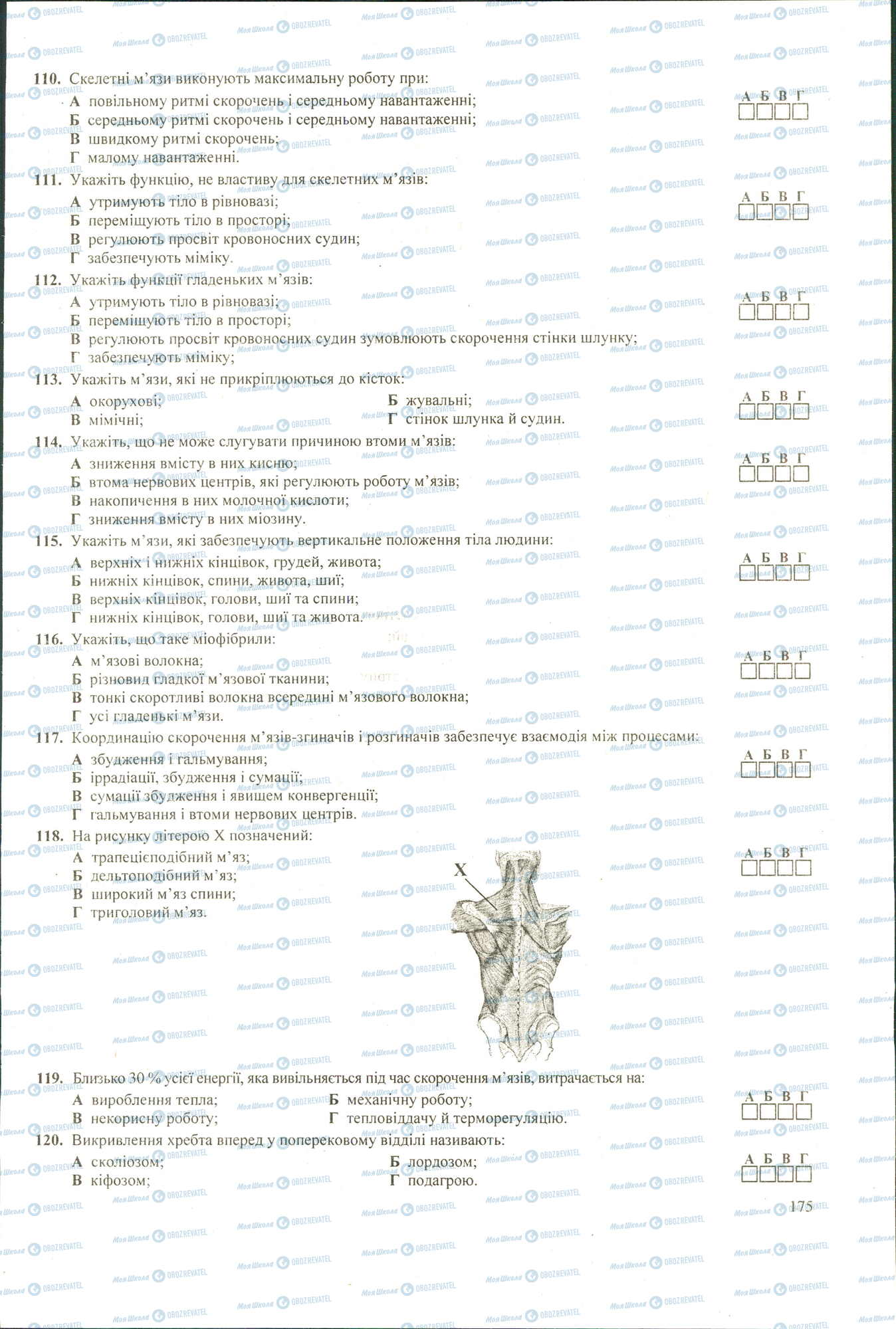 ЗНО Біологія 11 клас сторінка 110-120