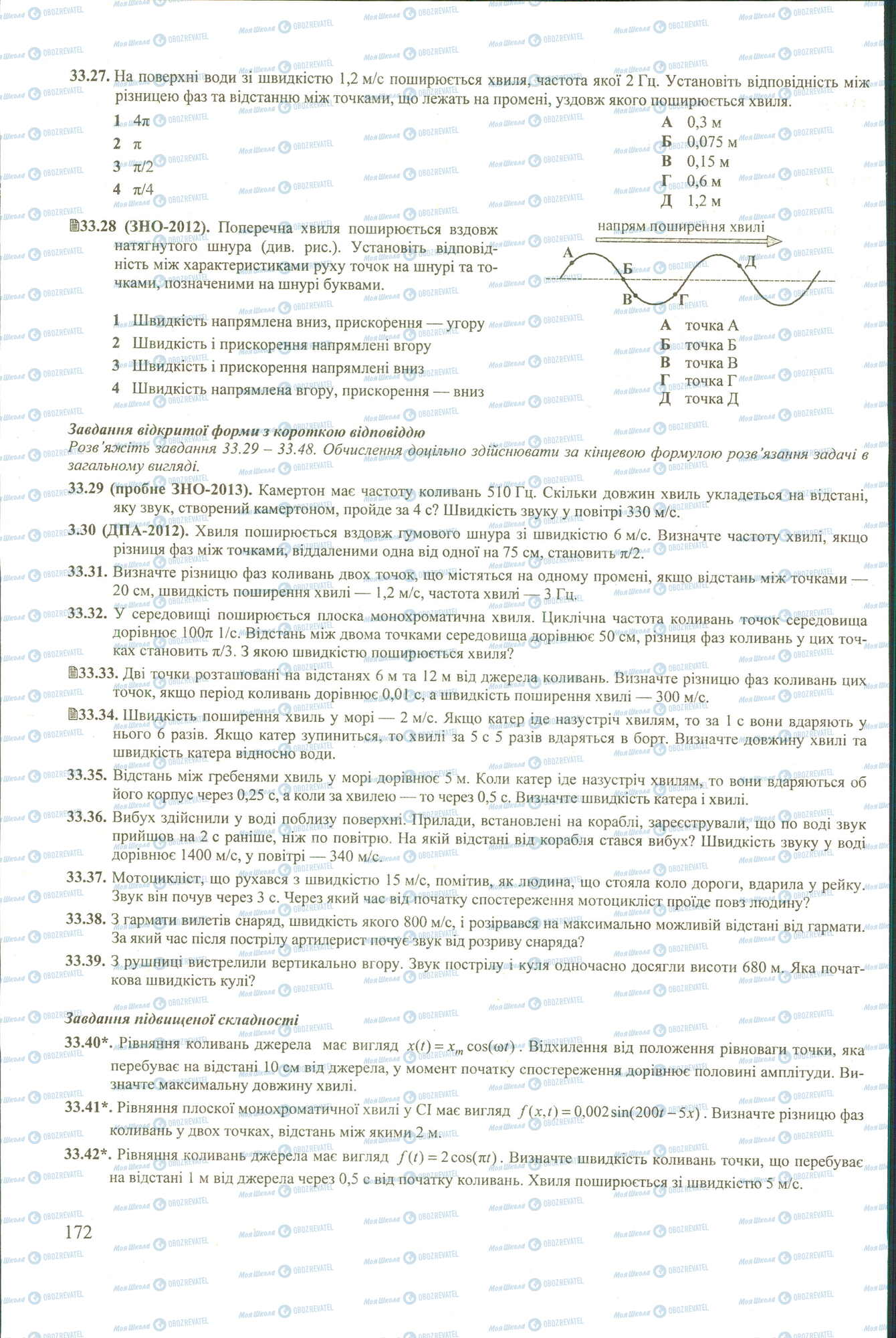 ЗНО Фізика 11 клас сторінка 27-42