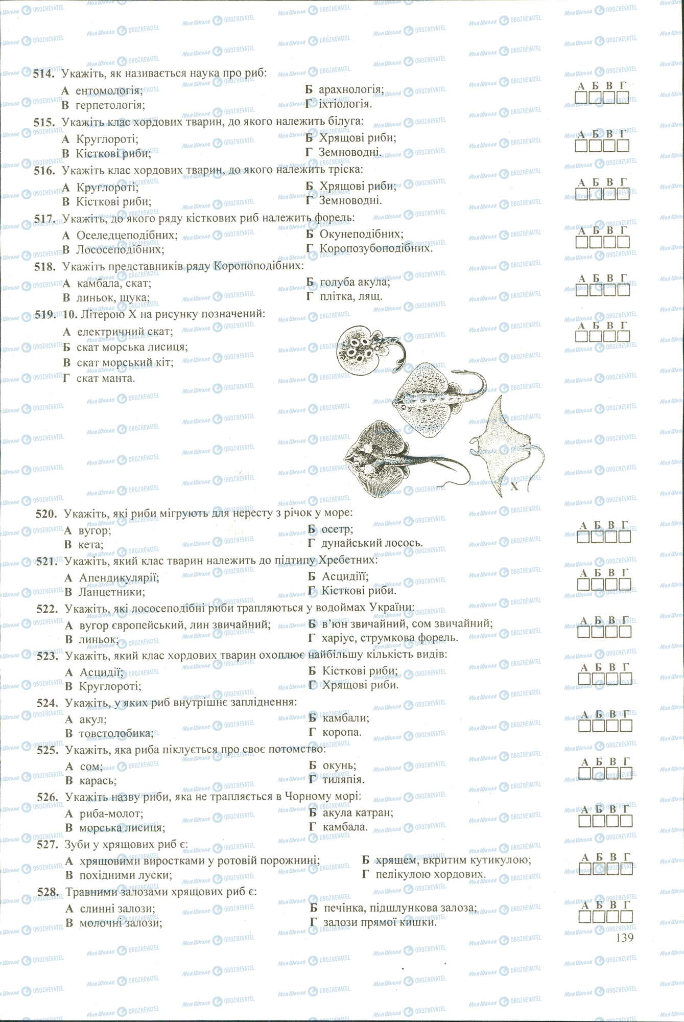 ЗНО Биология 11 класс страница 514-528