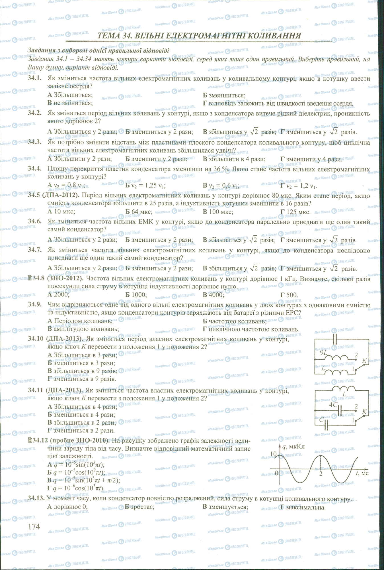 ЗНО Физика 11 класс страница 1-13